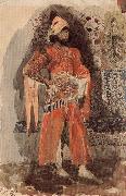 Mikhail Vrubel A Perslan Prince oil on canvas